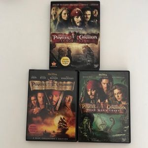 Disney DVDs Pirates of The Caribbean